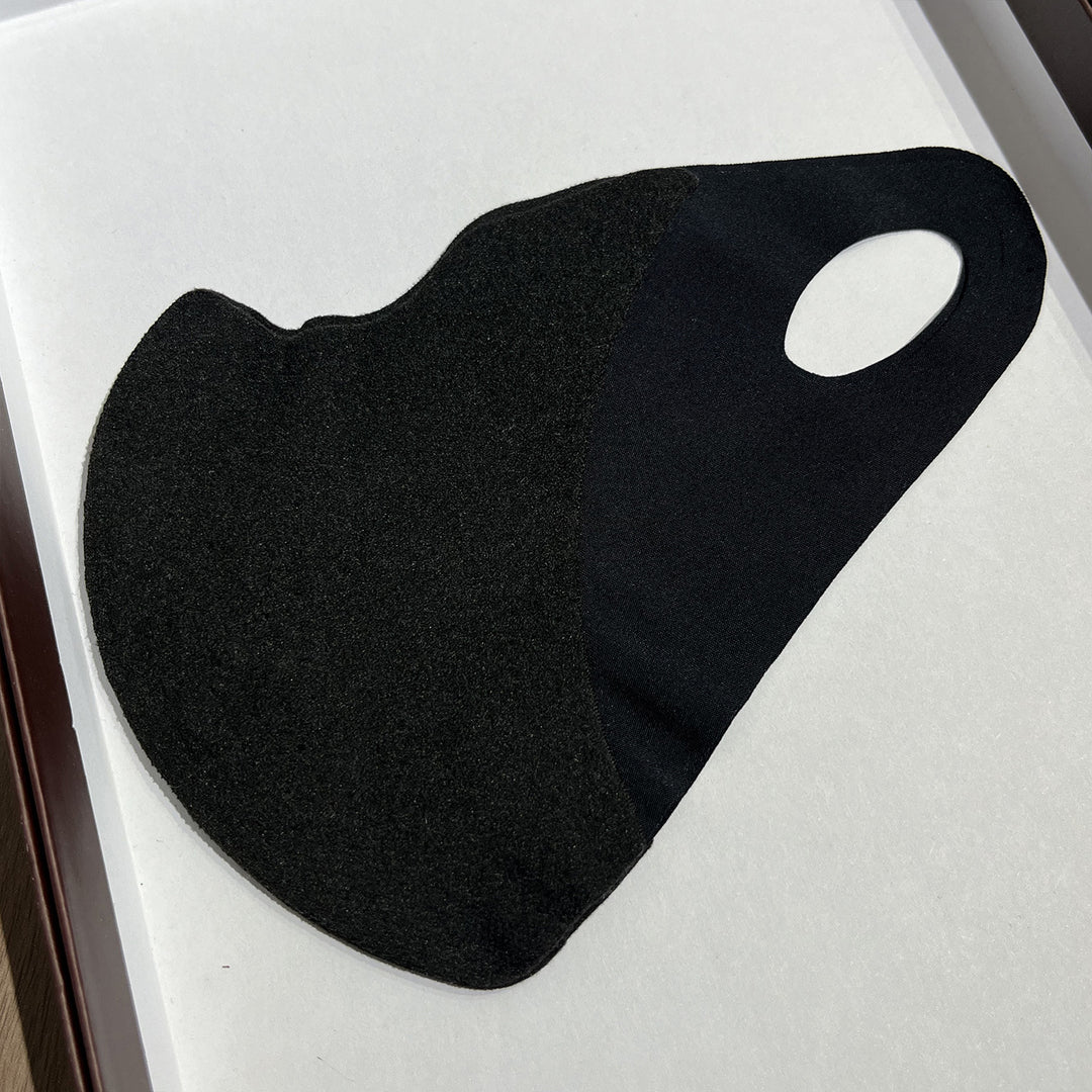 Contoured Neoprene Reusable Face Mask with Breathable Perforated Panel Bowlift