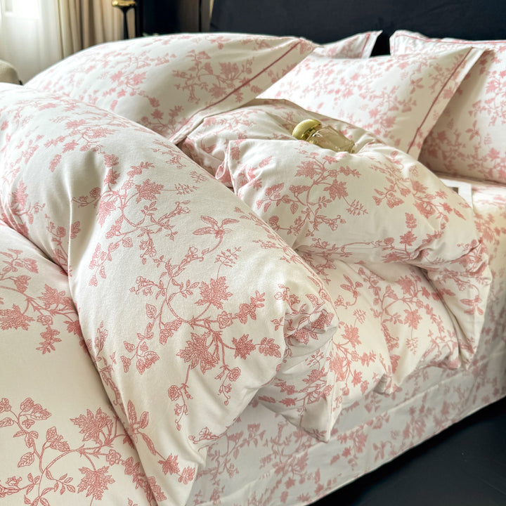 Textured Patchwork Bedding Set