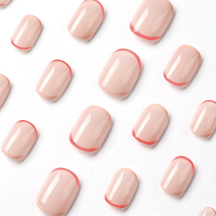 Artistic Nail Extensions with Elegant Gradient and Modern Accents Bowlift