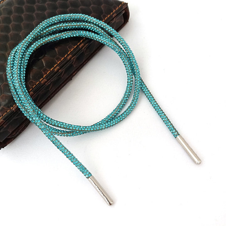 Sparkling Rhinestone Shoe Laces Bowlift