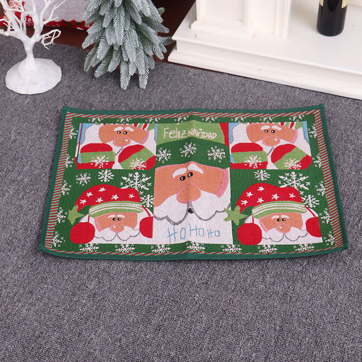 Festive Christmas Floor Mat Bowlift