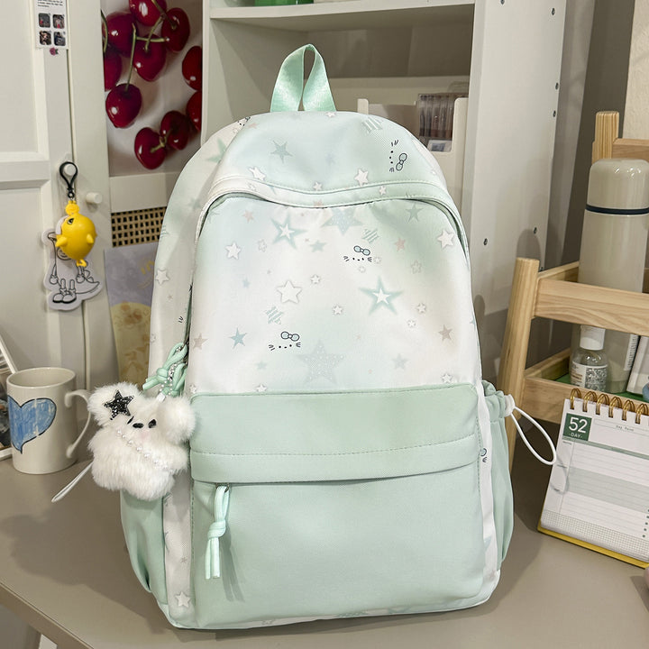 Cute Character-Print Backpack Bowlift