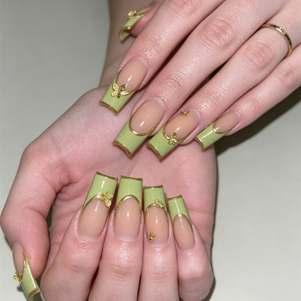 Artistic Press-On Nail Designs