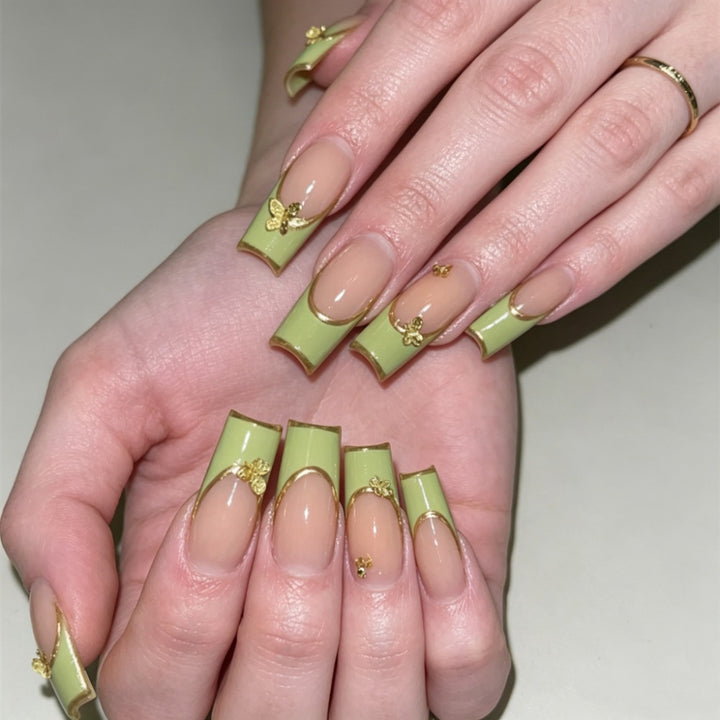 Artistic Press-On Nail Designs