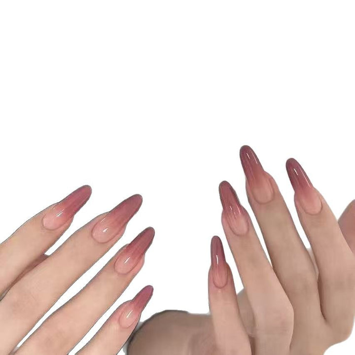 Glamorous Ombre Acrylic Nail Extensions Bowlift