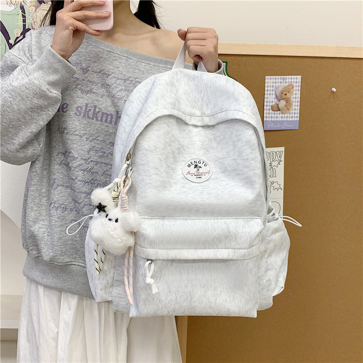 Functional Backpack with Cute Charm Bowlift