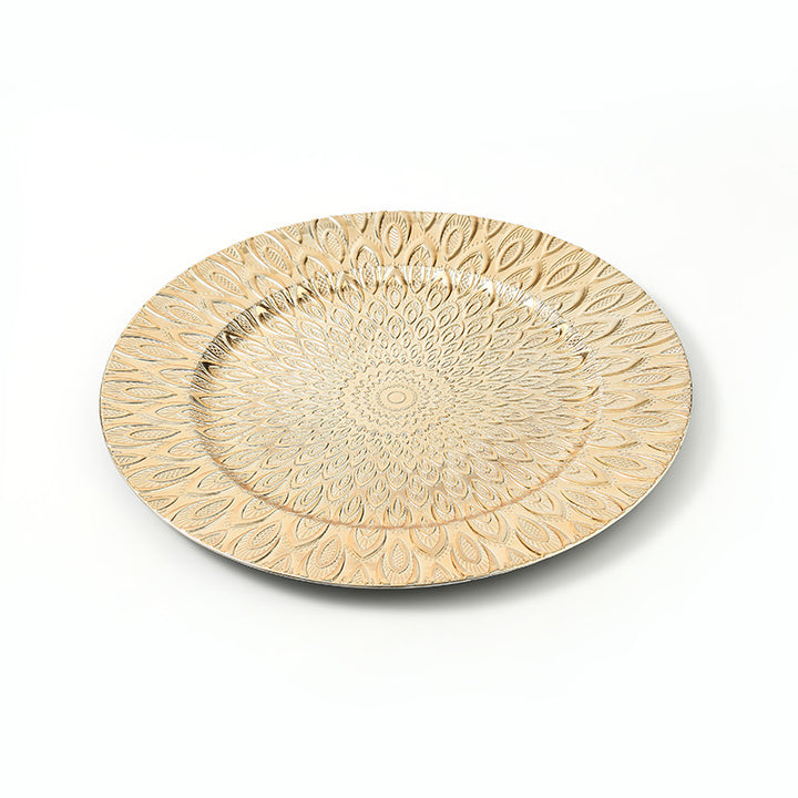 Decorative Textured Charger Plate Bowlift