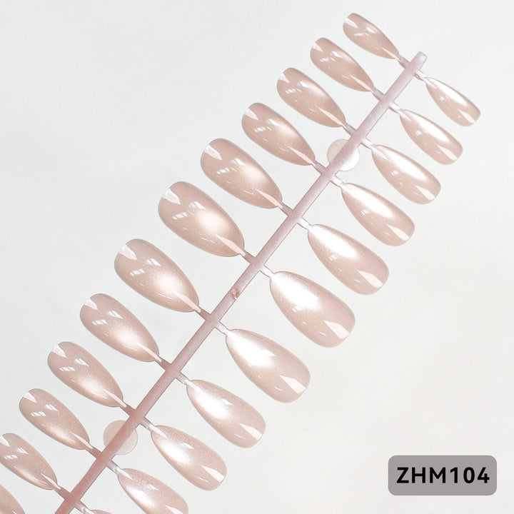 Glossy Press-On Nail Tips Bowlift