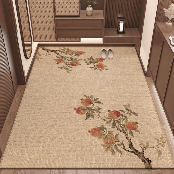 Floral Patterned Area Rug