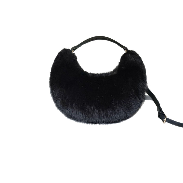 Faux Fur Handheld Bag