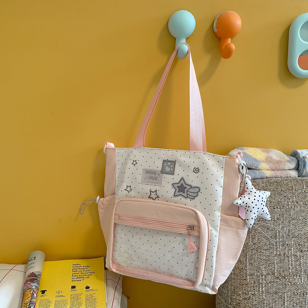Playful Decorative Graphic Backpack Bowlift