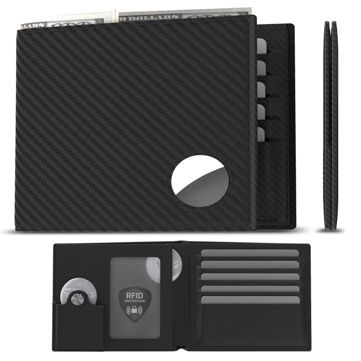 RFID Shielded Leather Wallet Bowlift