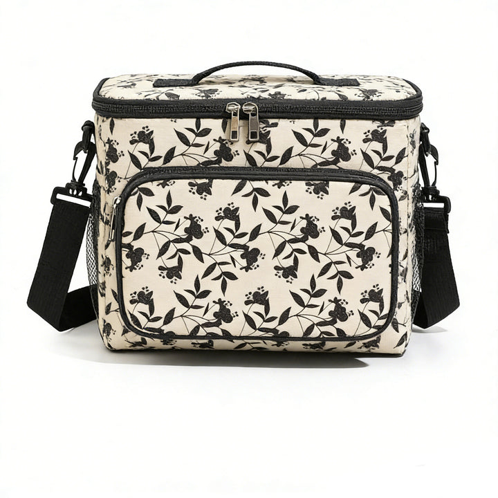 Insulated Floral Lunch Carrier