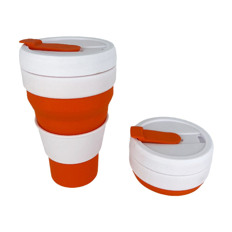 Women Foldable Coffee Cup with Lid Bowlift