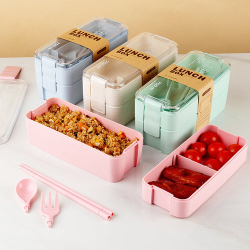 Multi-Compartment Eco-Friendly Lunch Box