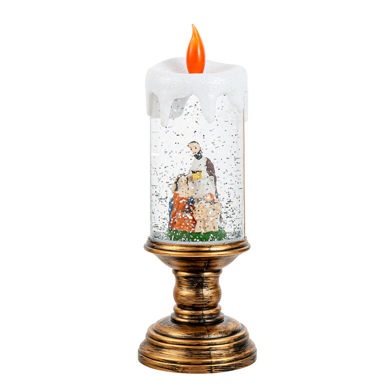 Decorative Musical Light-Up Candle Lamp