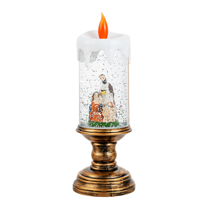Decorative Musical Light-Up Candle Lamp