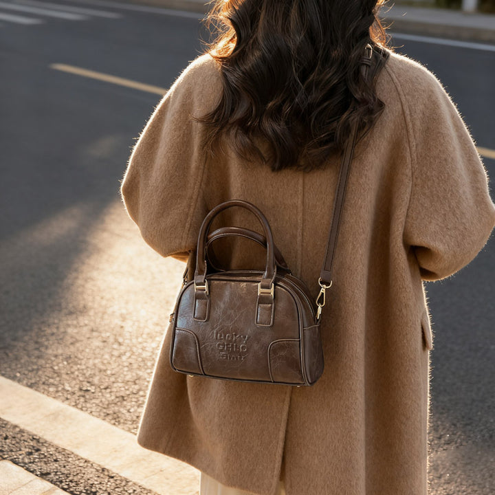 Chic Handheld Satchel Bowlift