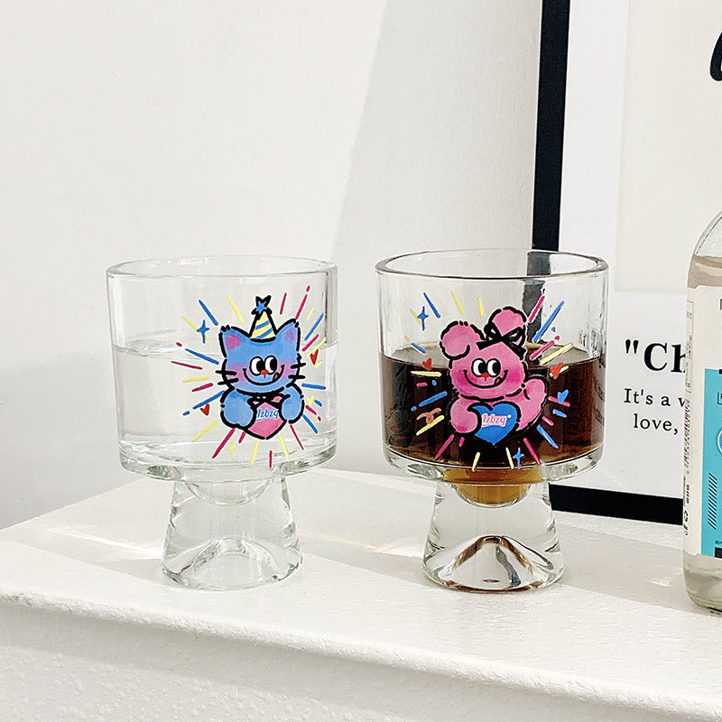 Funny and Creative Drinking Glass with Unique Animal Design Bowlift