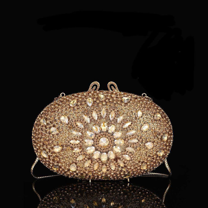 Floral Embellished Evening Clutch
