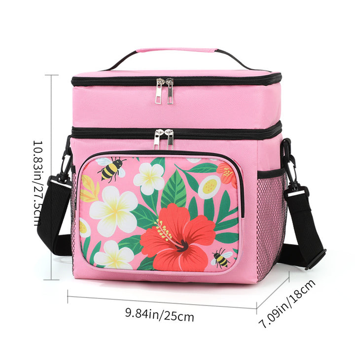 Insulated Multi-Functional Lunch Cooler