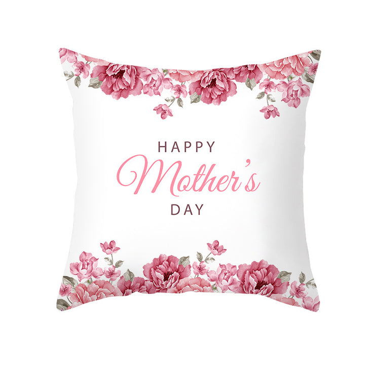Decorative Easter Watercolor Bunny Throw Pillow Cover