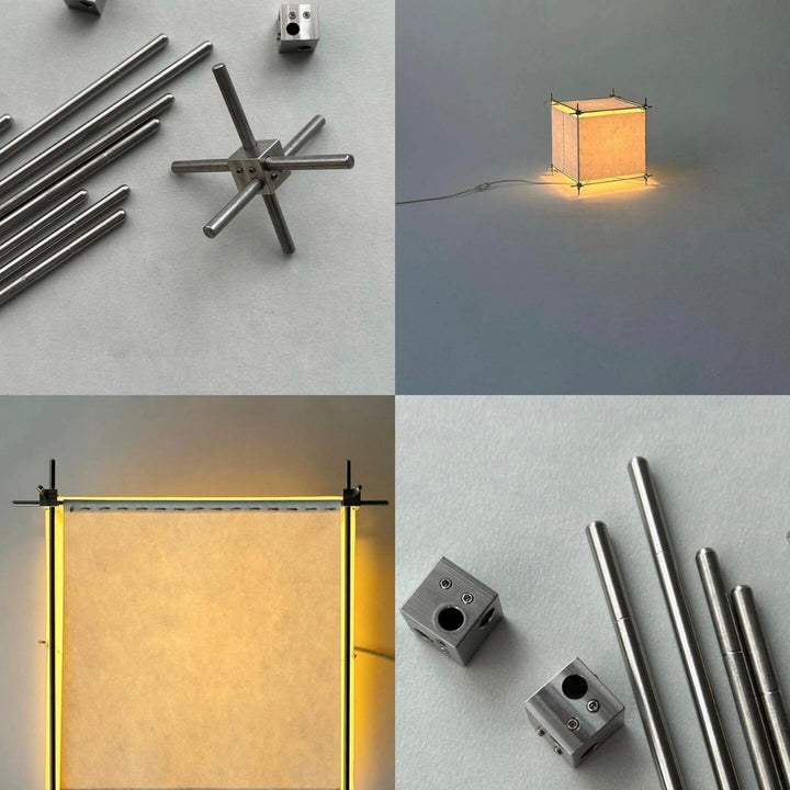 Modern Geometric Table Lamp