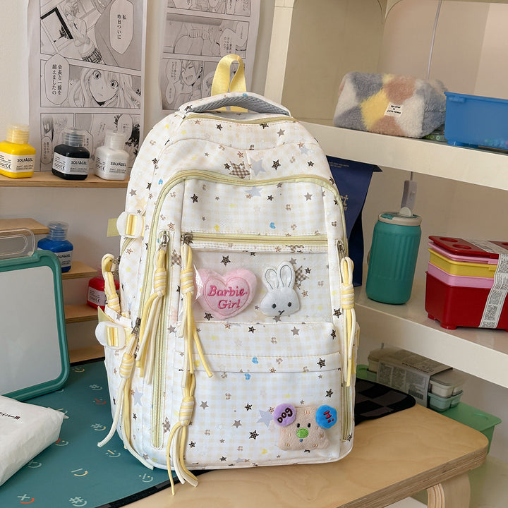 Fun-Themed Decorative Backpack Bowlift