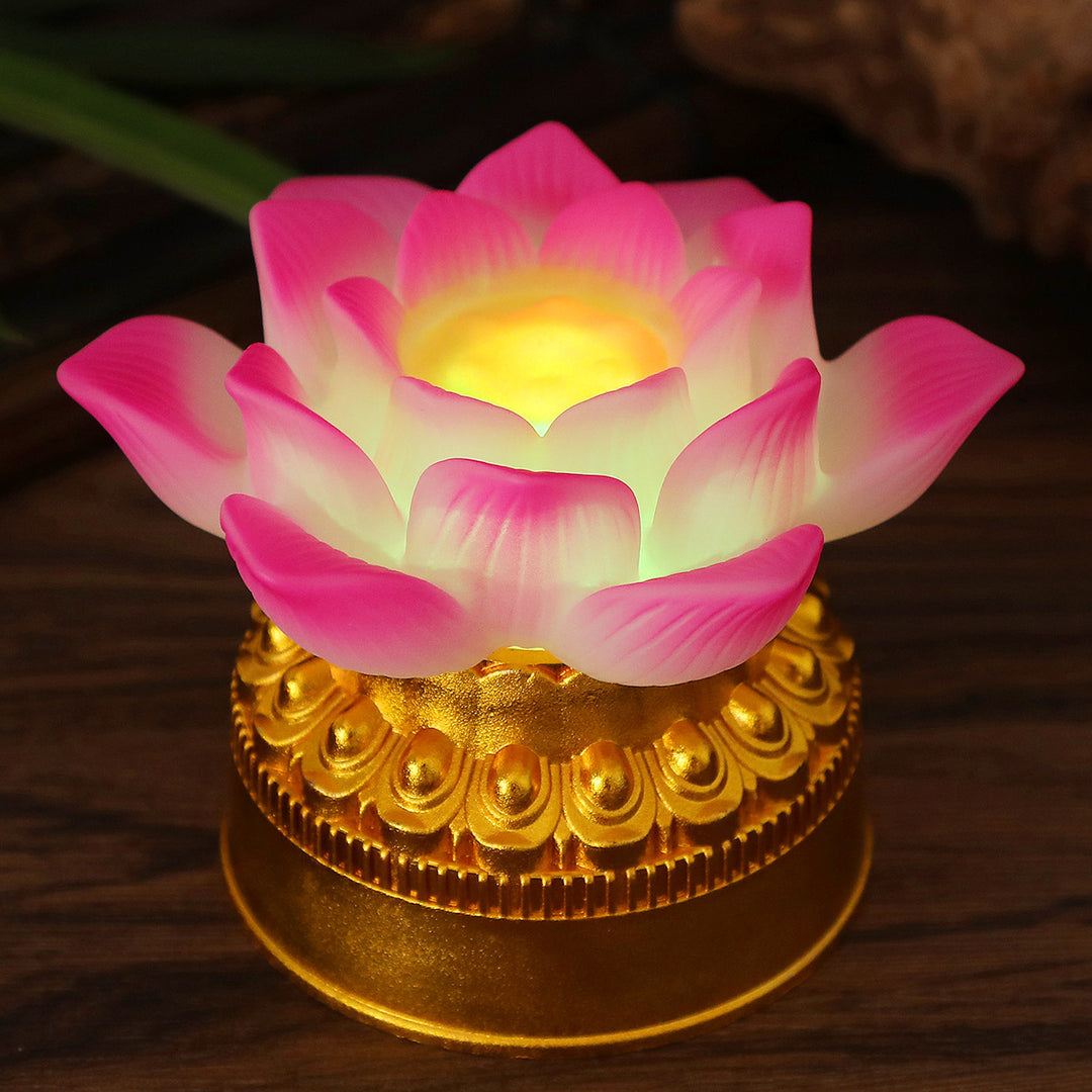LED Lotus Flower Table Lamp
