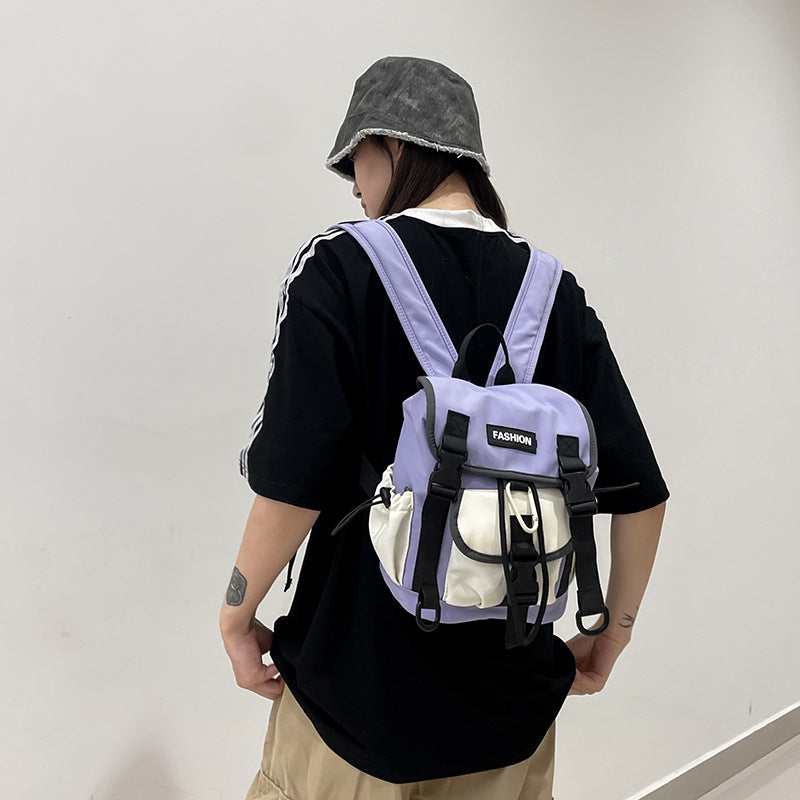 Fashionable Multi-Pocket Backpack Bowlift
