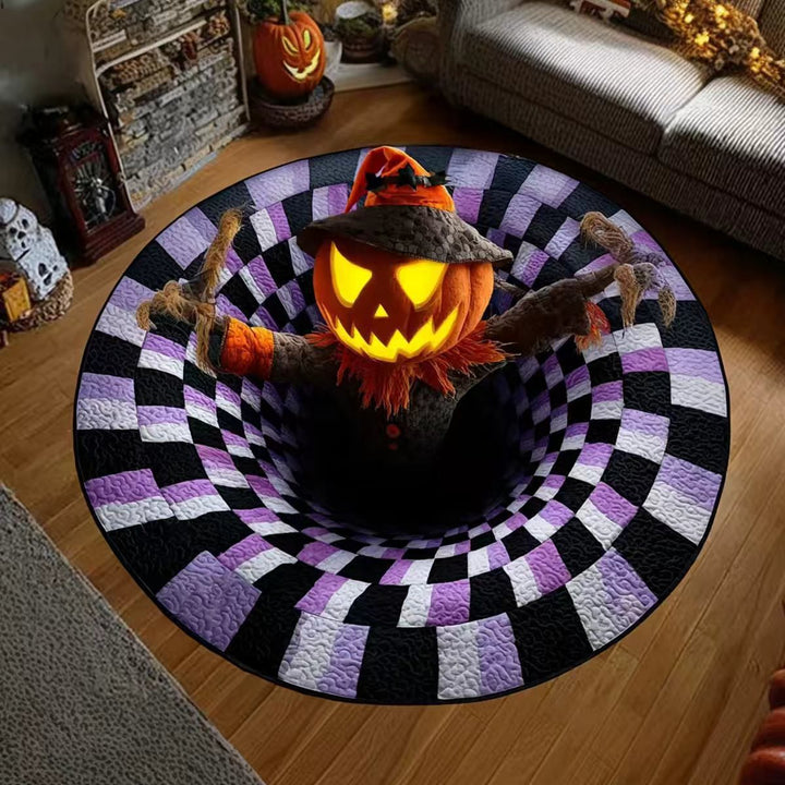 Halloween-Themed Decorative Area Rug for Home