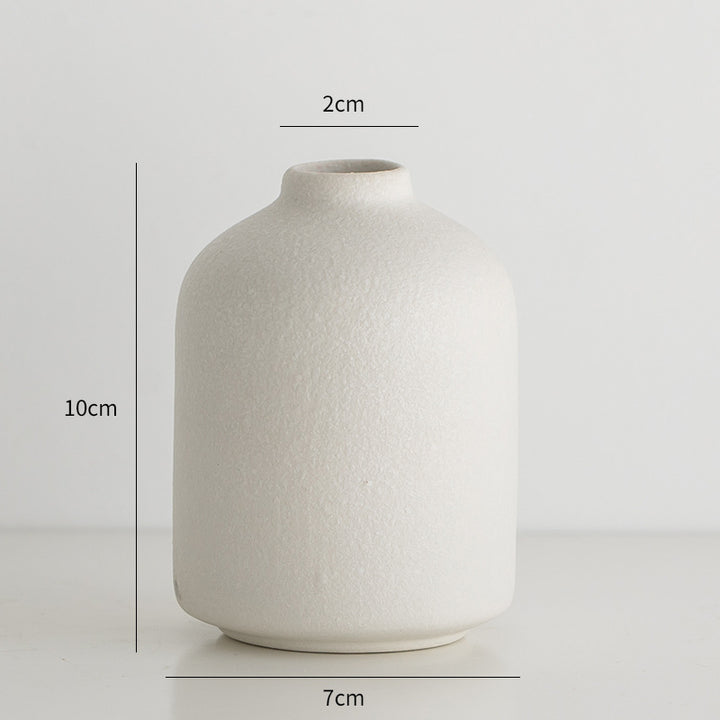 Minimalist Matte Ceramic Flower Vase Bowlift
