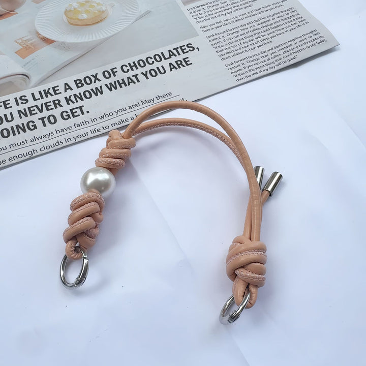 Elegant Braided Keyring Strap Bowlift