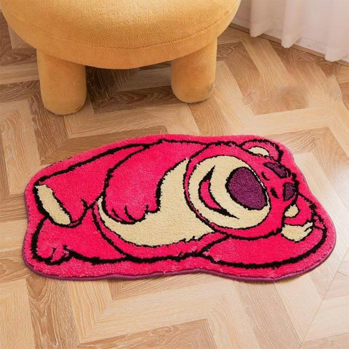 Cartoon Character Plush Area Rug for Home