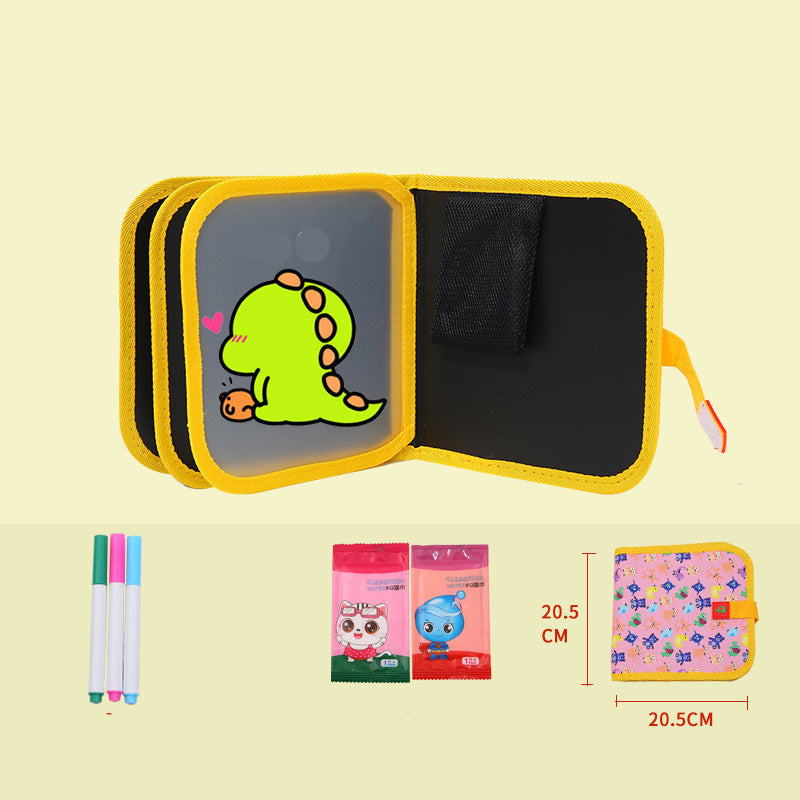 BowLift | Portable Reusable Coloring Book for Kids