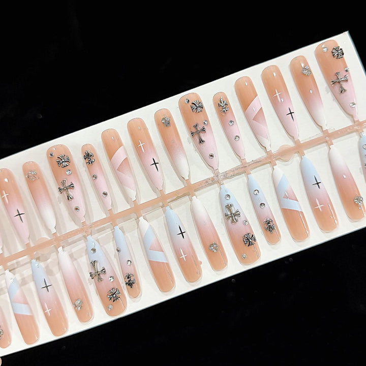 Decorative Press-On Nail Design Set Bowlift