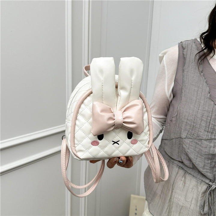 Cute Bunny-Themed Mini Backpack Bowlift