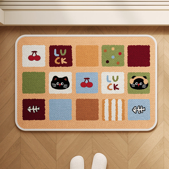 Playful Pet-Themed Area Rug Bowlift