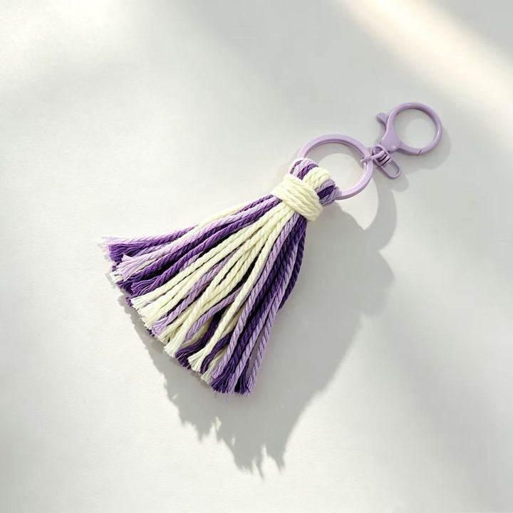 Decorative Tassel Keychain Bowlift