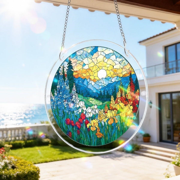 Stained Glass Wall Hanging Bowlift