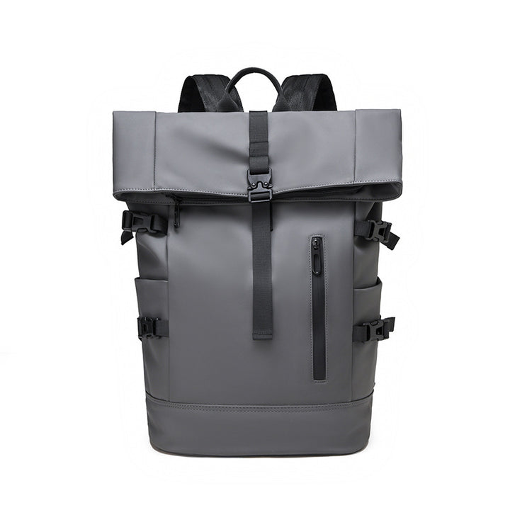 Waterproof High-Capacity Rolltop Backpack Bowlift