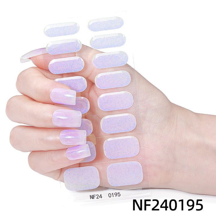 Sparkling Gel Nail Wraps