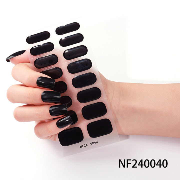 Glossy Finish Gel Nail Wraps
