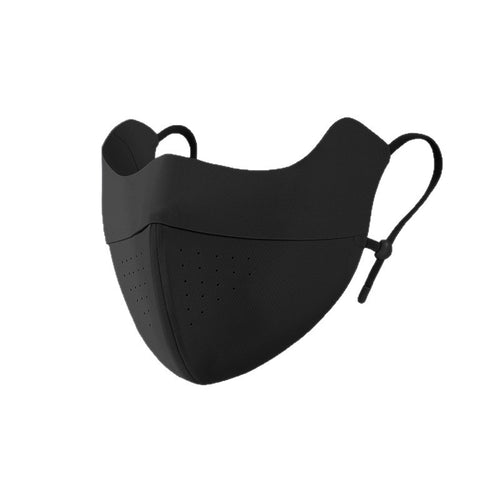 Three-Dimensional Contoured Breathable Reusable Face Mask with Adjustable Ear Loops and Micro Vent Perforations Bowlift