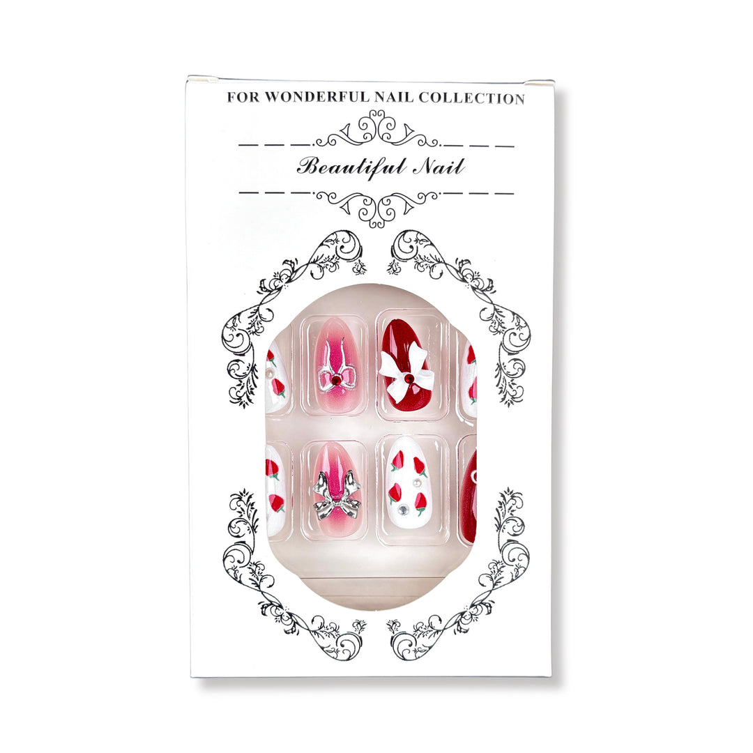 Decorative Press-On Nail Art Set 1790746252