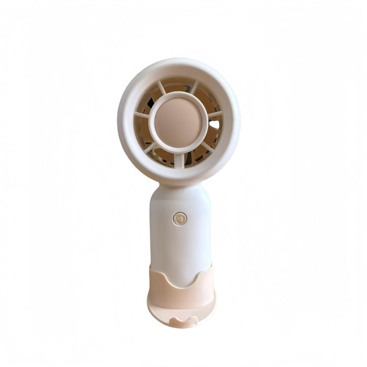 Women's portable handheld fan with compact and ergonomic design Bowlift