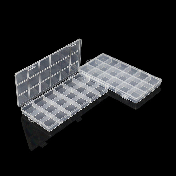Transparent Multi-Section Craft Storage Organizer Bowlift