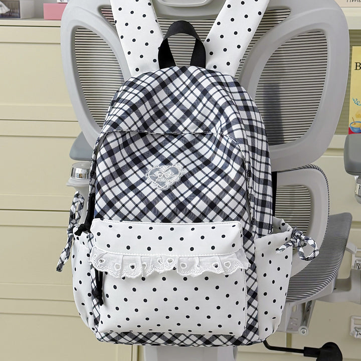 Playful Bunny-Ear Design Backpack Bowlift