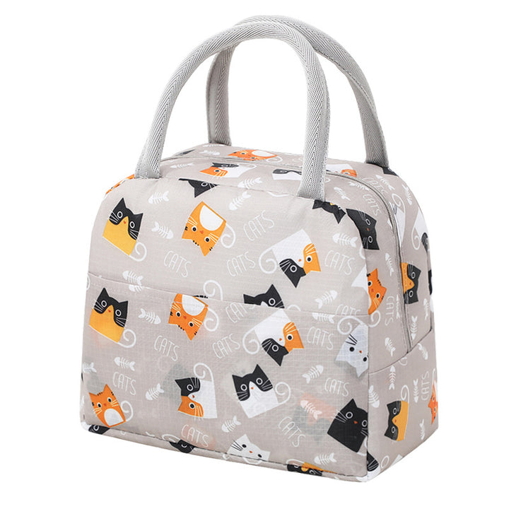 Cute Penguin-Themed Insulated Lunch Tote