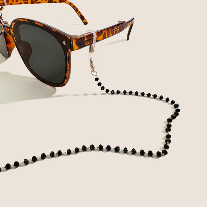 Elegant Beaded Eyewear Retainer Chain Bowlift
